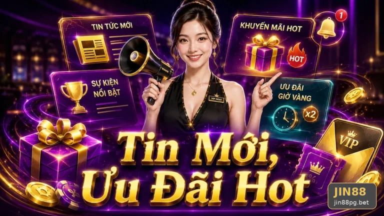 Đọc Dữ Liệu Tin Tức JIN88: Giải Thích Biểu Tượng, Tính Năng Và Quy Trình Khuyến Mãi Tại jin88pg.bet